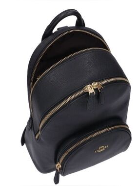 Coach Carrie Backpack 23. Pebbled Leather. Mini backpack/purse
